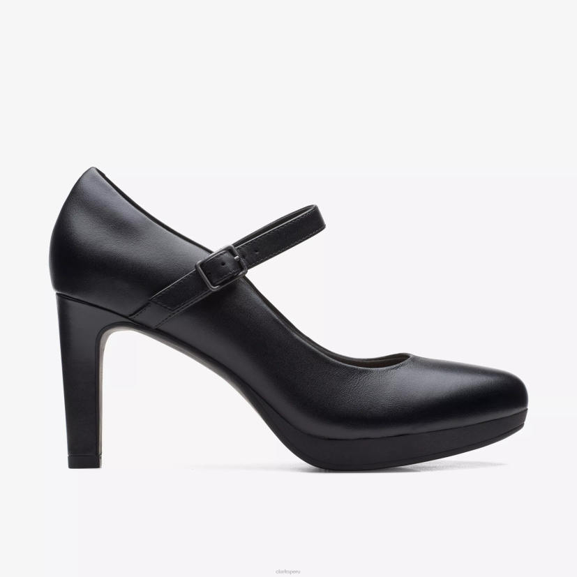 HZVP529 brillo ámbar cuero negro Clarks