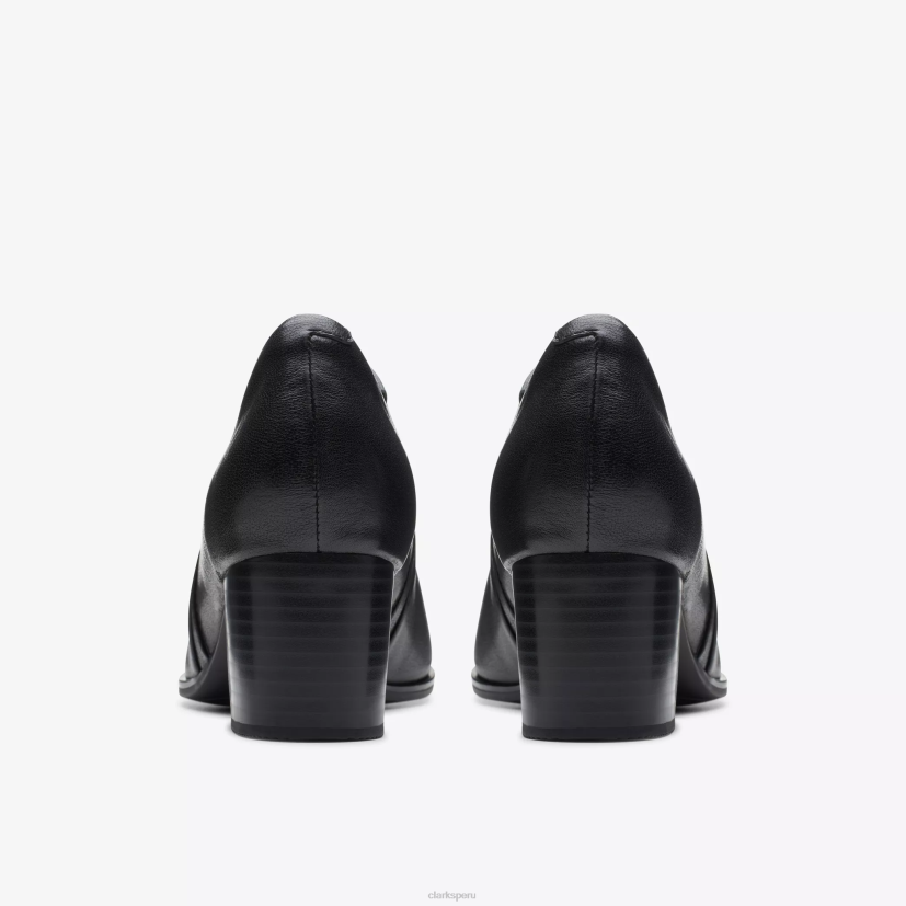 HZVP532 camino cerrado cuero negro Clarks