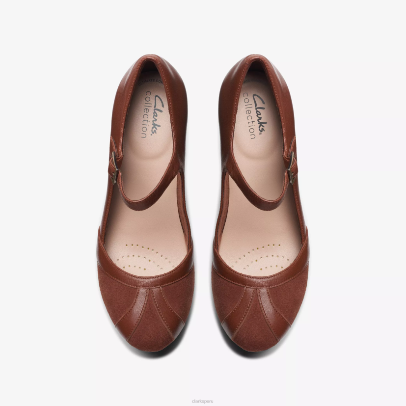 HZVP533 luz ámbar combinación de bronceado Clarks