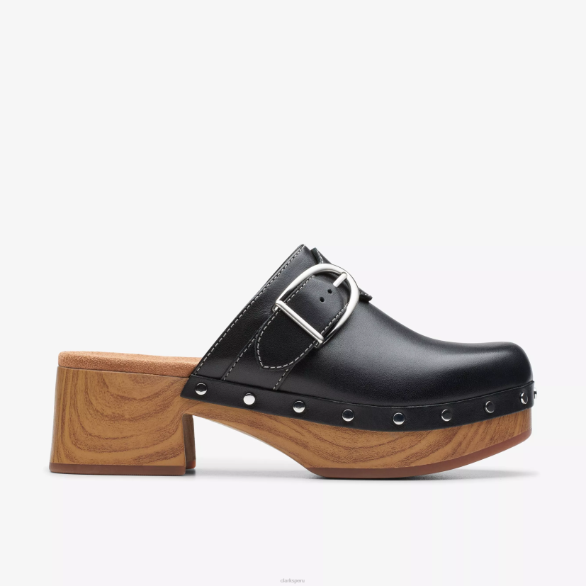 HZVP583 sol sivanne cuero negro Clarks