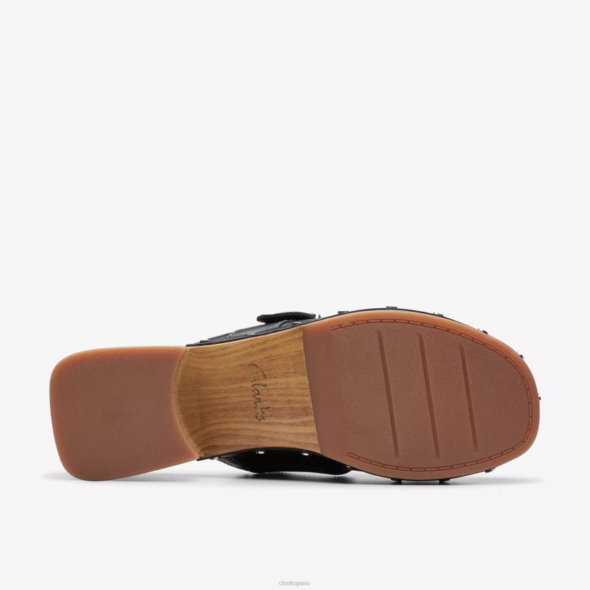 HZVP583 sol sivanne cuero negro Clarks