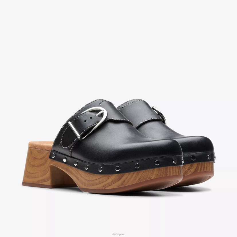 HZVP583 sol sivanne cuero negro Clarks