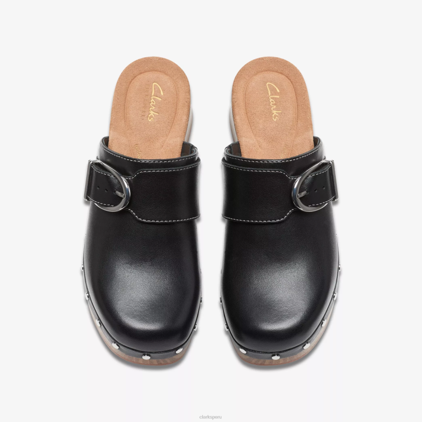 HZVP583 sol sivanne cuero negro Clarks