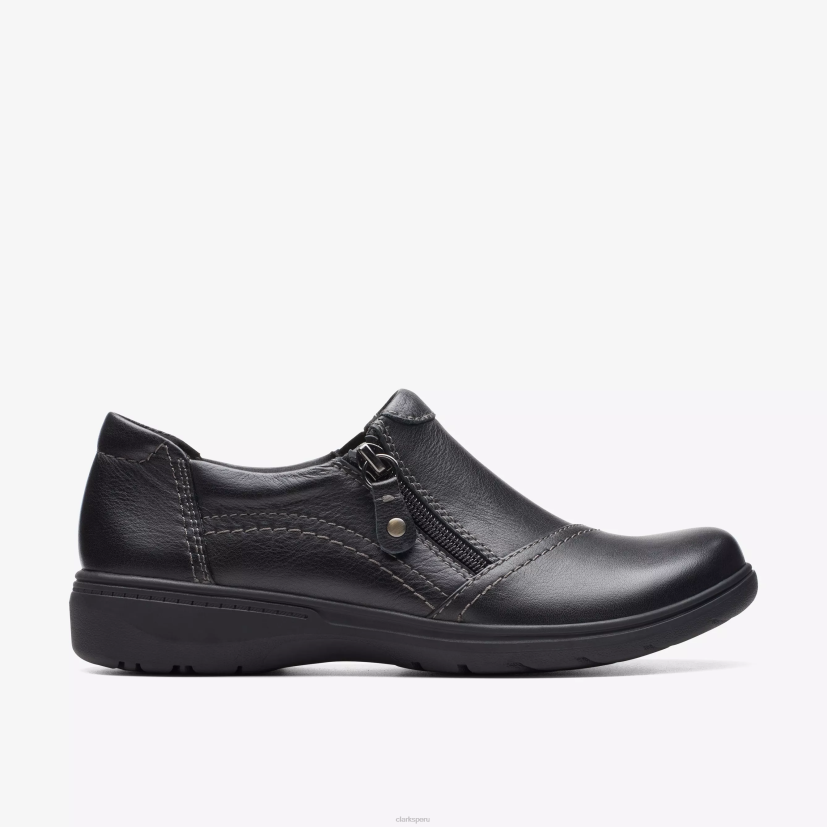 HZVP589 rayo carleigh cuero negro Clarks