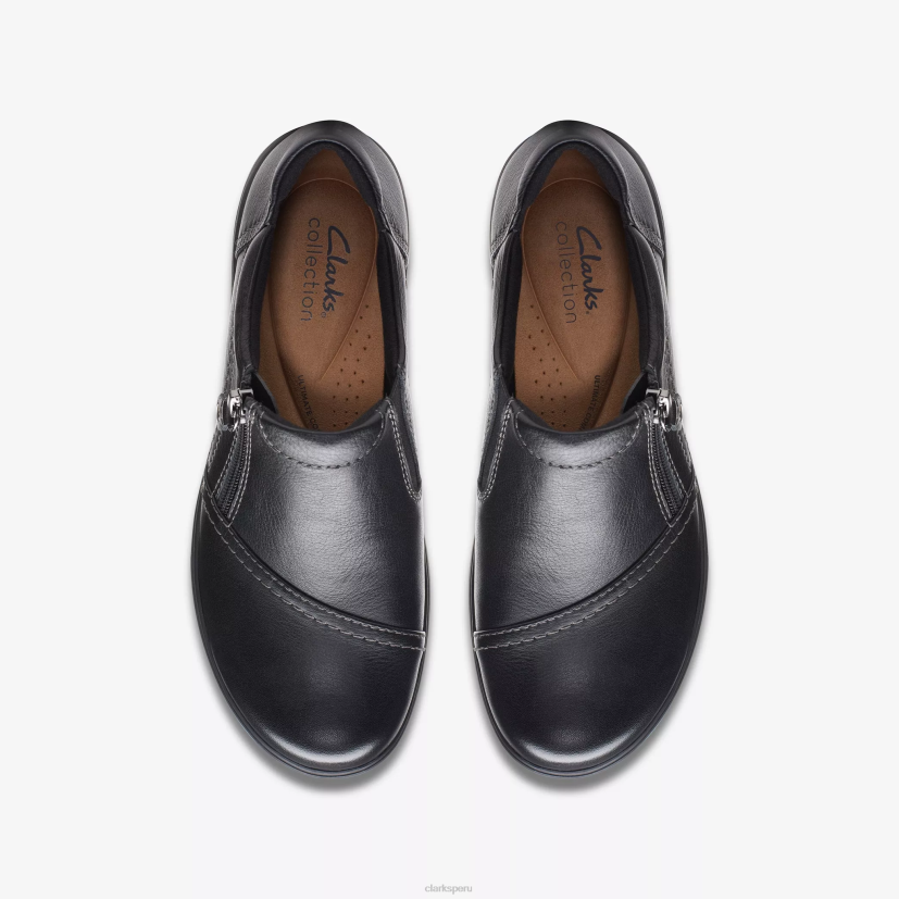 HZVP589 rayo carleigh cuero negro Clarks