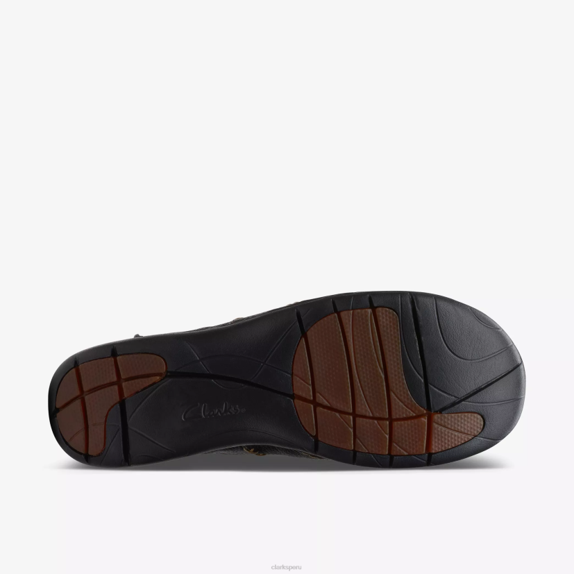 HZVP590 zancada sin bucles cuero negro Clarks