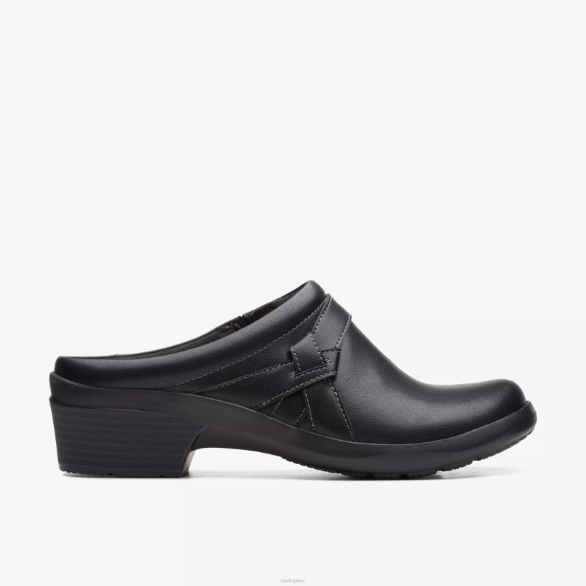 HZVP592 angie niebla cuero negro Clarks