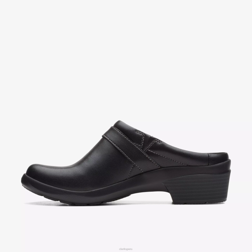 HZVP592 angie niebla cuero negro Clarks