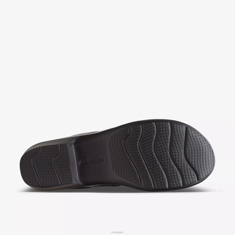 HZVP592 angie niebla cuero negro Clarks