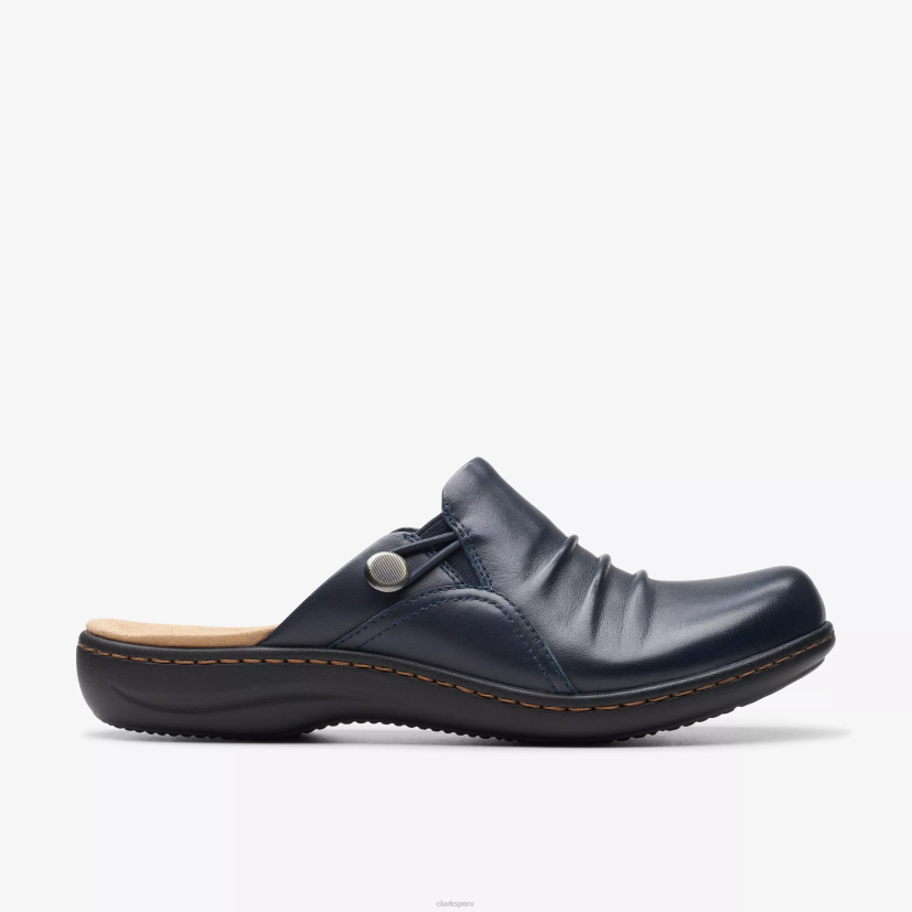 HZVP596 bahía de laurieanne cuero azul marino Clarks
