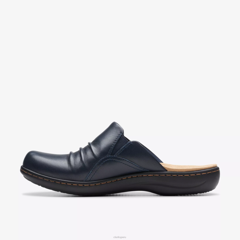 HZVP596 bahía de laurieanne cuero azul marino Clarks