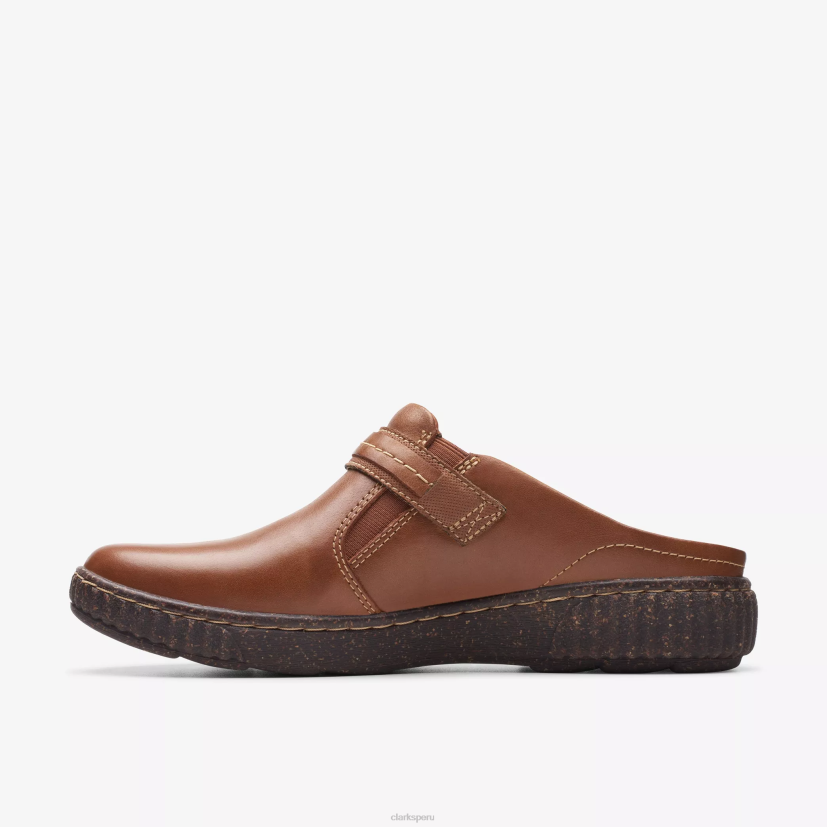 HZVP597 carolina mayo cuero bronceado oscuro Clarks