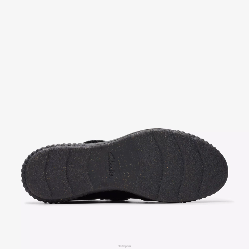 HZVP598 carolina mayo cuero negro Clarks