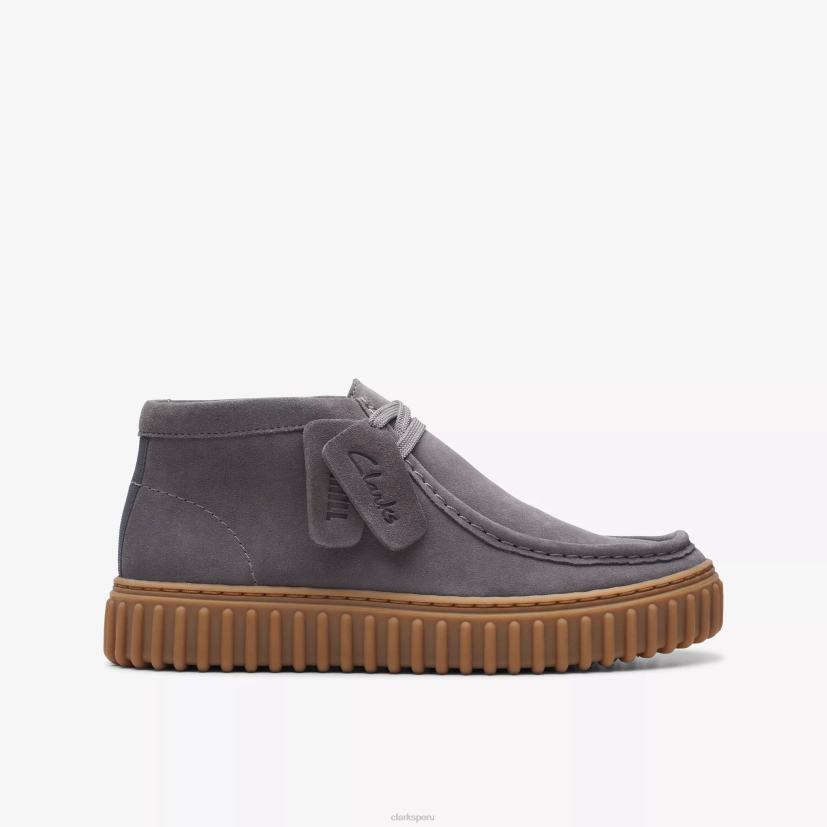 HZVP974 niño torhill gamuza gris Clarks