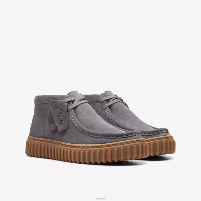 HZVP974 niño torhill gamuza gris Clarks