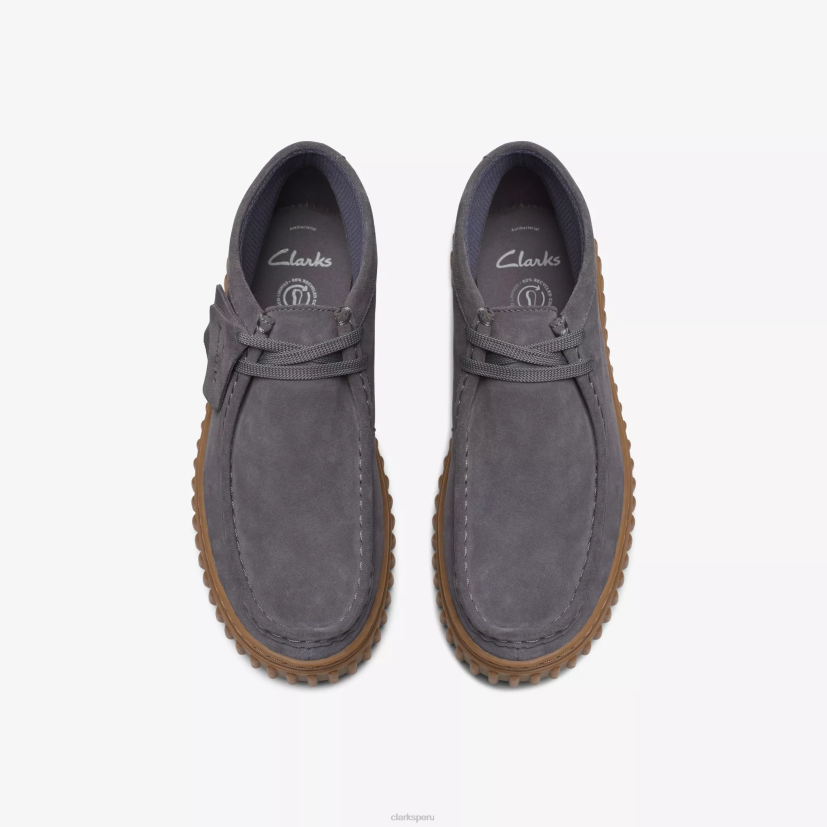 HZVP974 niño torhill gamuza gris Clarks