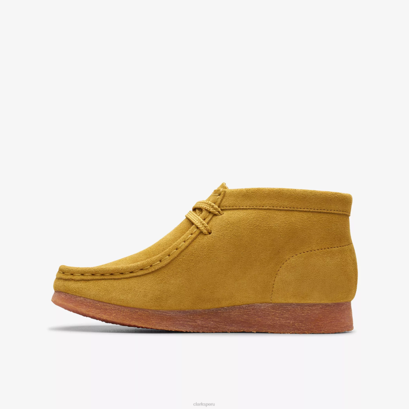 HZVP980 bota wallabee mayor oliva oscuro Clarks