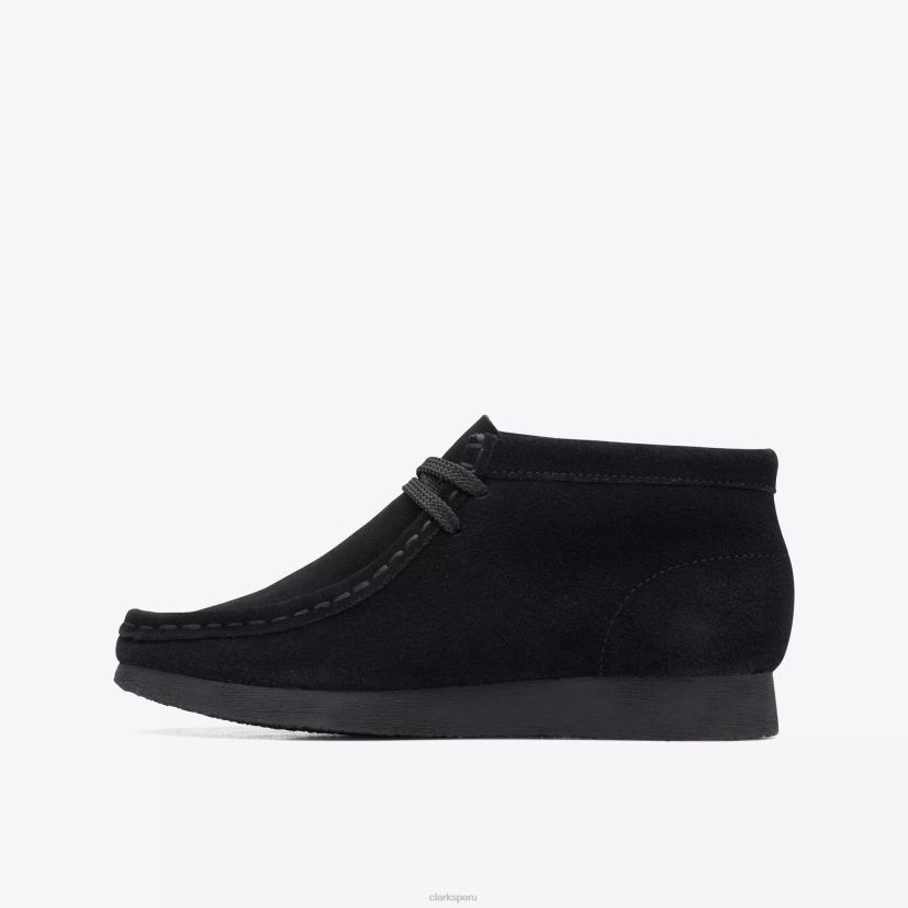 HZVP982 bota wallabee mayor ante negro Clarks