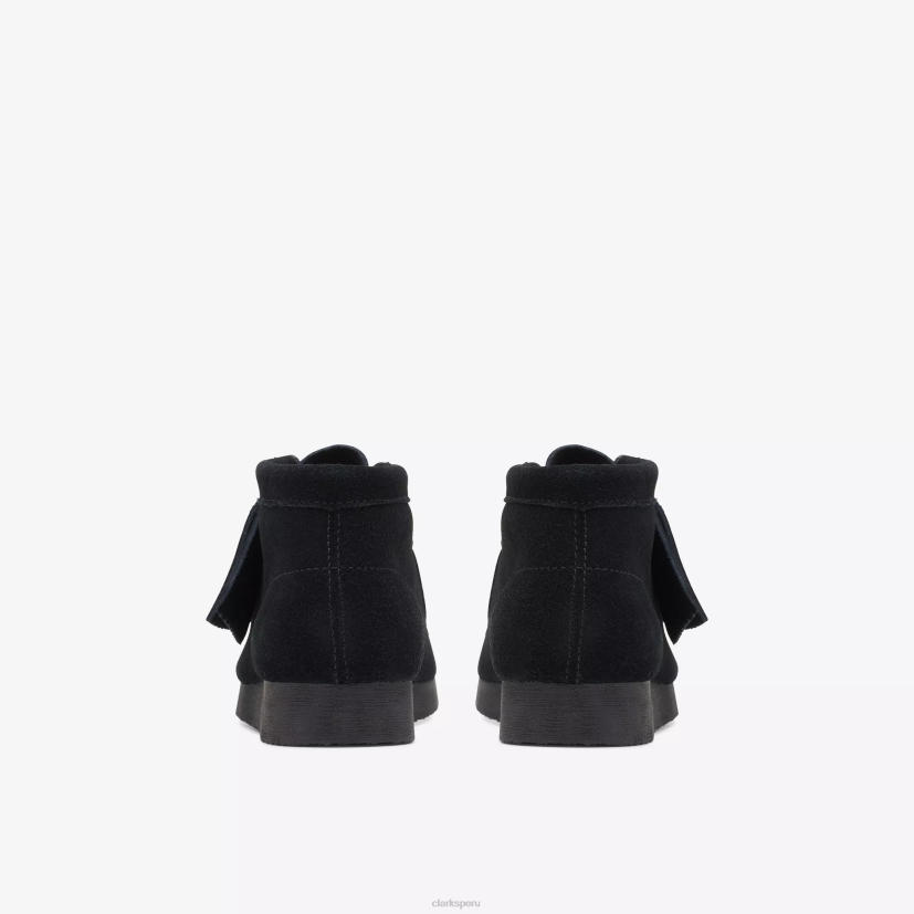 HZVP982 bota wallabee mayor ante negro Clarks
