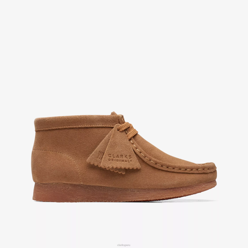 HZVP983 bota wallabee mayor gamuza de trigo Clarks