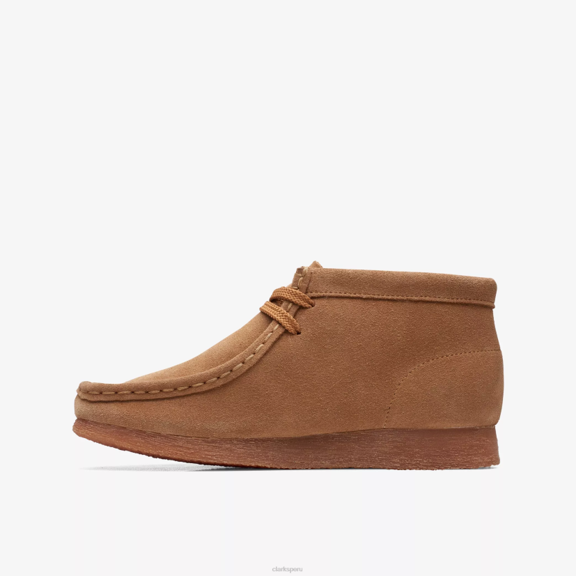 HZVP983 bota wallabee mayor gamuza de trigo Clarks
