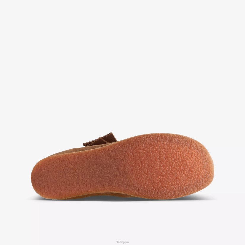 HZVP983 bota wallabee mayor gamuza de trigo Clarks