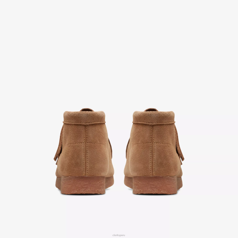 HZVP983 bota wallabee mayor gamuza de trigo Clarks