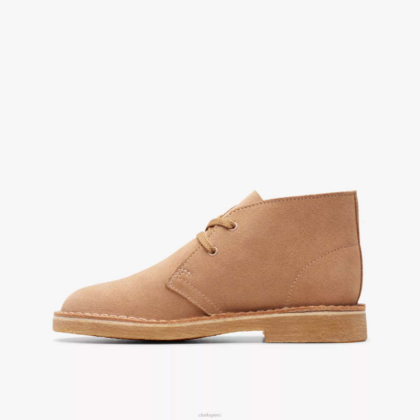 HZVP987 bota desierto mayor ante beige cálido Clarks