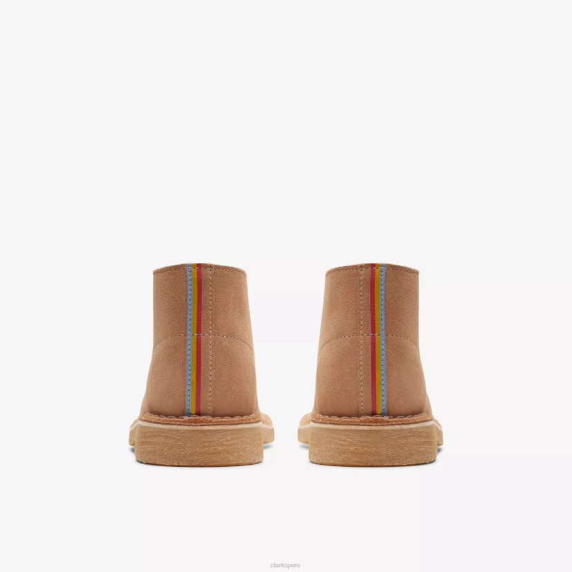 HZVP987 bota desierto mayor ante beige cálido Clarks