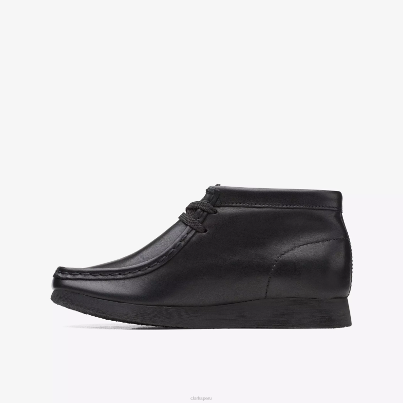 HZVP988 bota wallabee mayor cuero negro Clarks