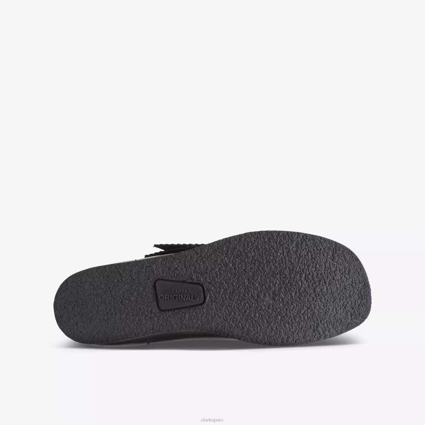 HZVP988 bota wallabee mayor cuero negro Clarks