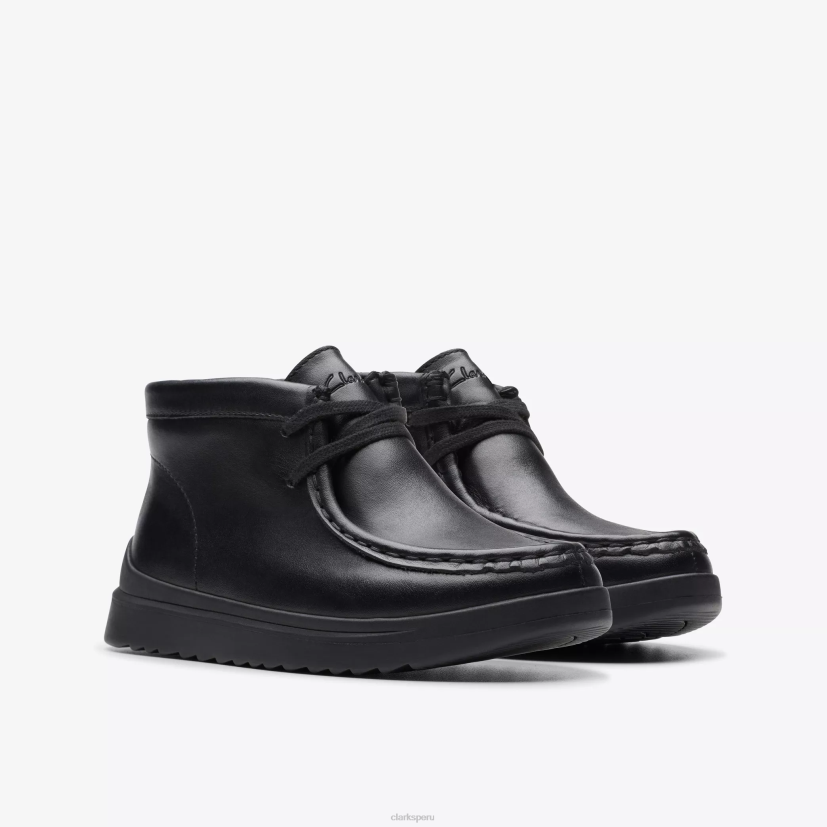 HZVP990 gol wally niño cuero negro Clarks