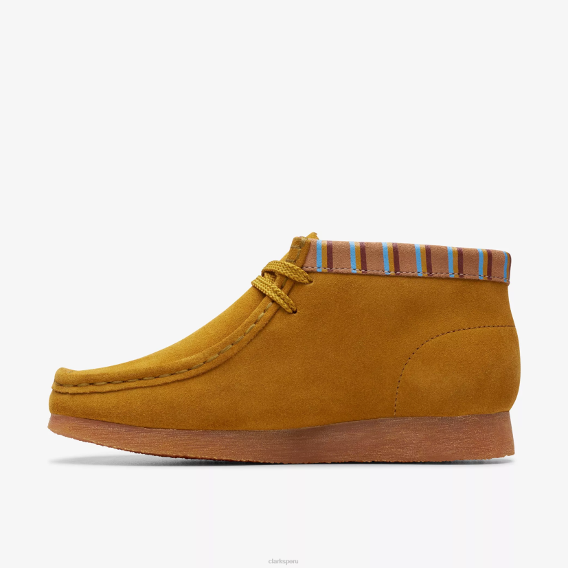 HZVP991 bota wallabee mayor mostaza Clarks