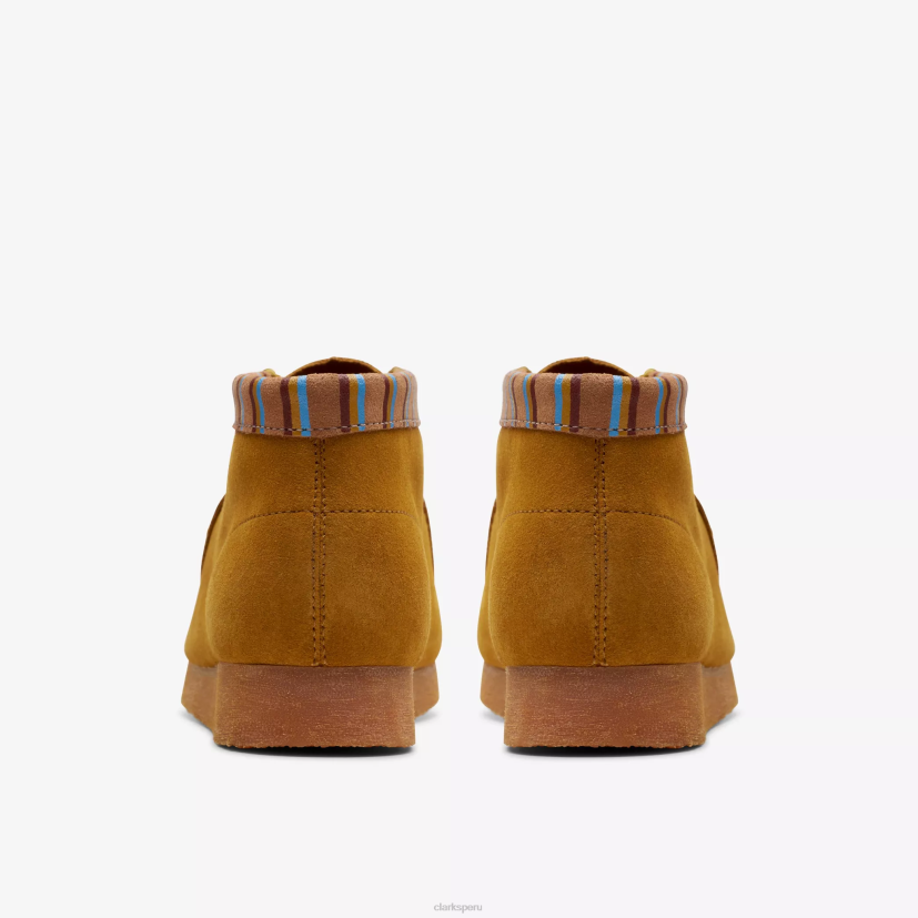 HZVP991 bota wallabee mayor mostaza Clarks