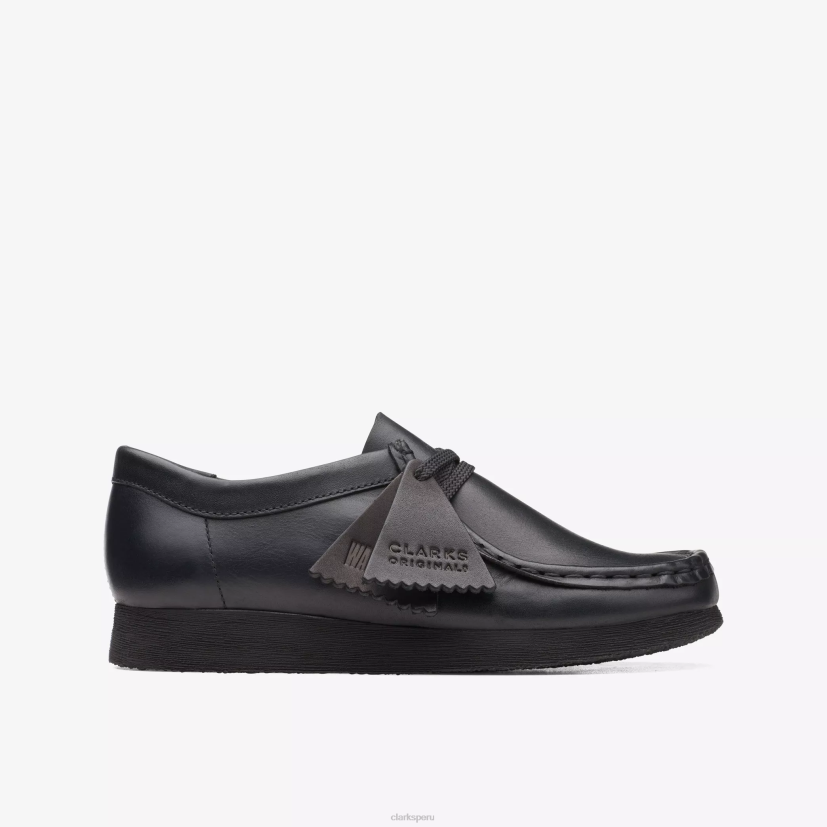 HZVP1010 wallabee mayor cuero negro Clarks