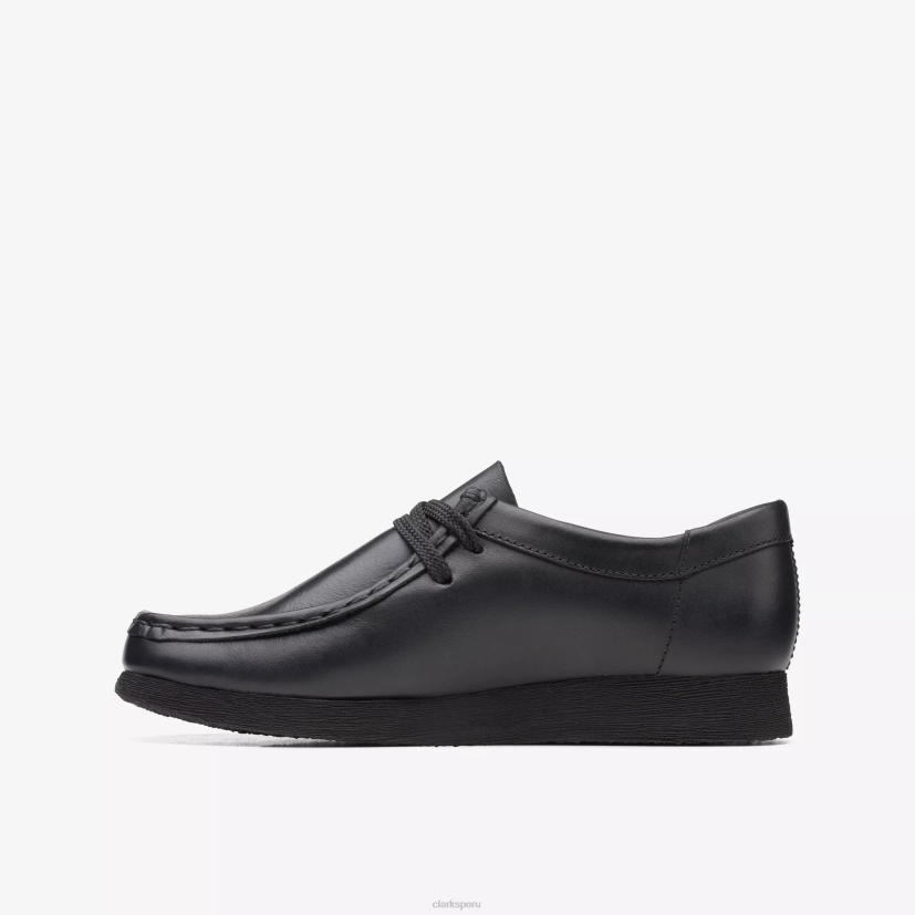 HZVP1010 wallabee mayor cuero negro Clarks