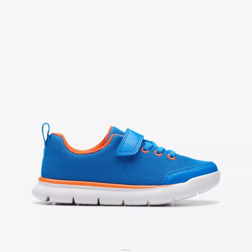 HZVP1000 niño corriendo aro azul sintético Clarks