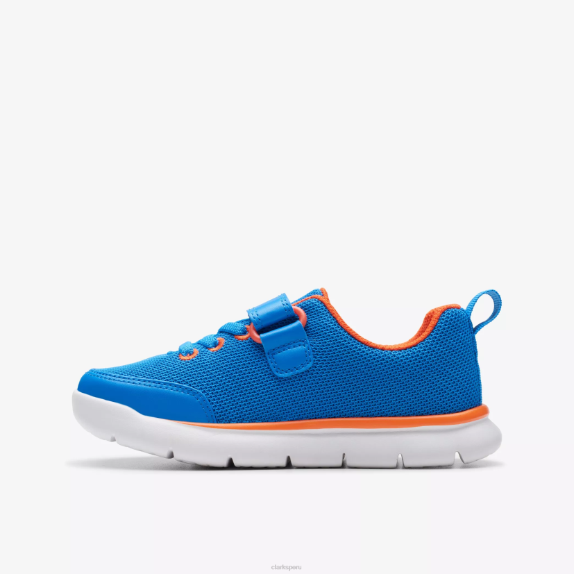 HZVP1000 niño corriendo aro azul sintético Clarks