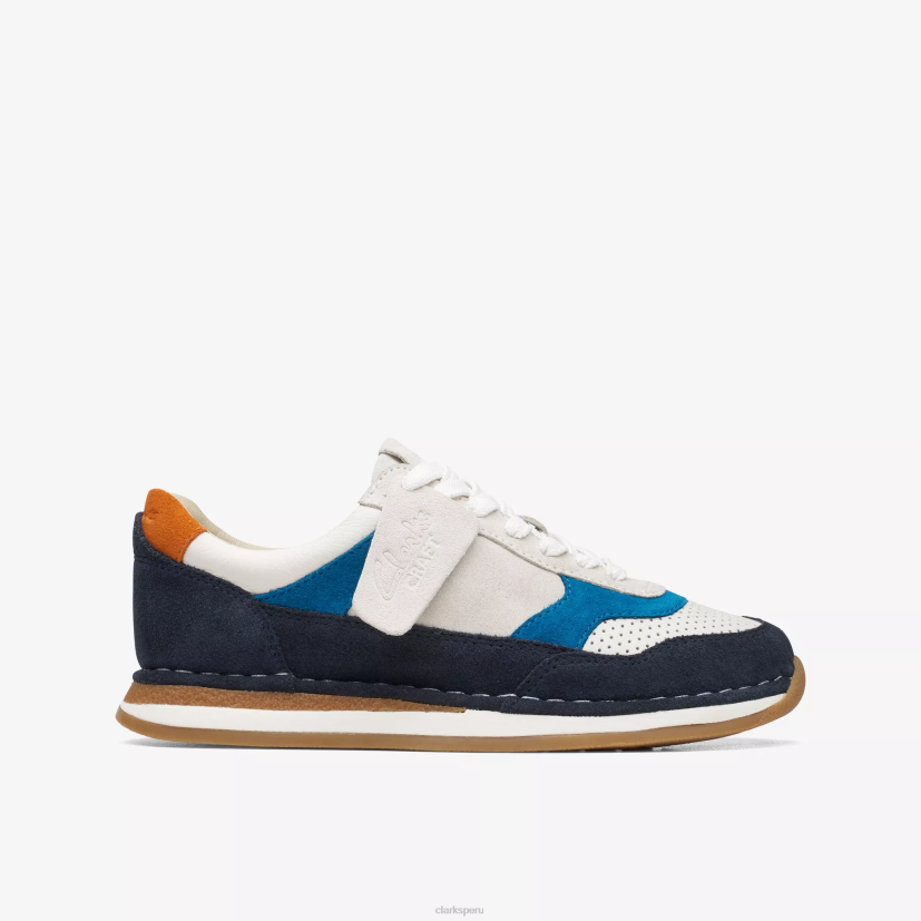 HZVP1004 carrera artesanal para mayores combinación azul marino Clarks