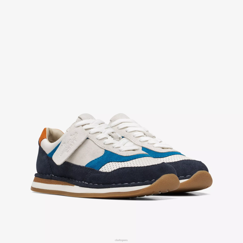 HZVP1004 carrera artesanal para mayores combinación azul marino Clarks