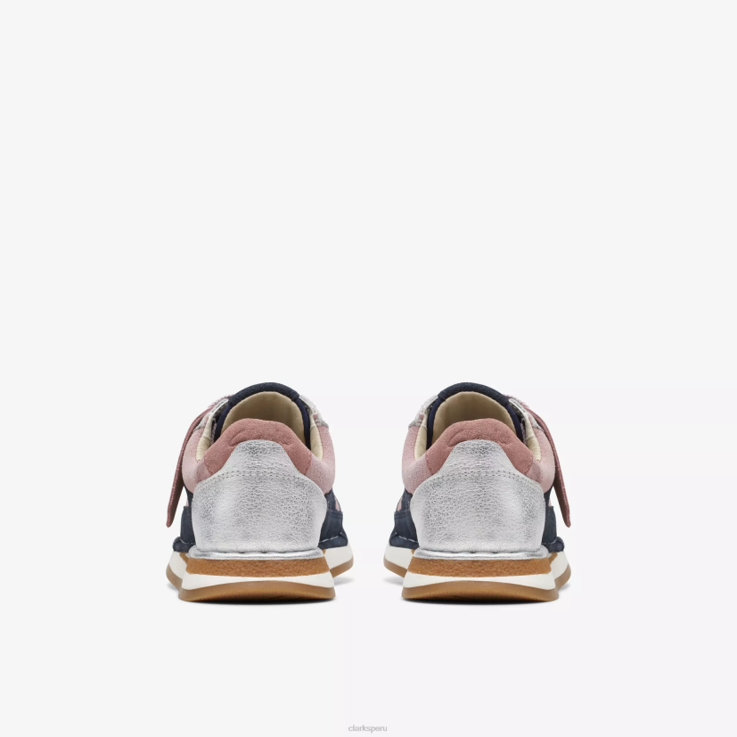 HZVP1009 carrera artesanal para niños combinación rosa Clarks